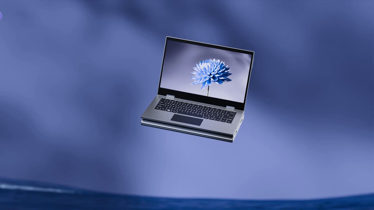 Confidential client — Laptop, Technology Product Visualization